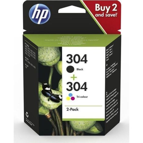 HP 304 CMYK Tinten-Kit (3JB05AE)