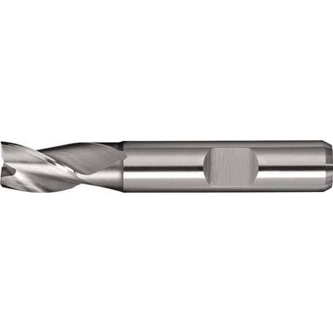 TECWERK Bohrnutenfräser DIN 327 TypN D.14mm HSS-Co8 Weldon Z.3 kurz TECWERK (1/2)