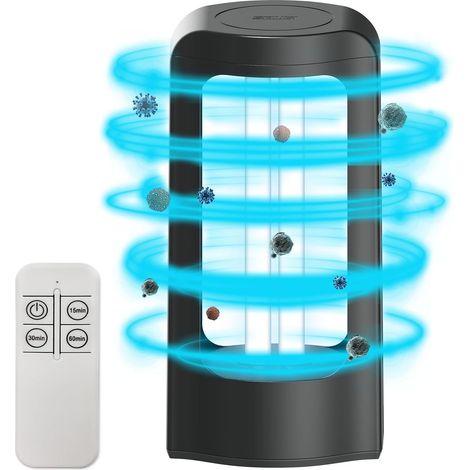 Lampe Désinfection UV 42W, UVC 254nm, Couvre 55m²,Sans Ozone (1/5)