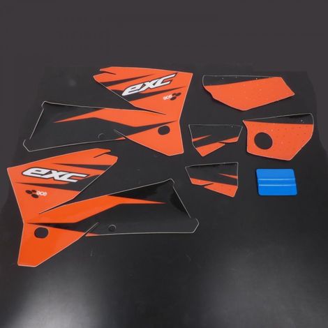 Autocollant stickers Ace pour Moto KTM EXC 2005 à 2007 0505483