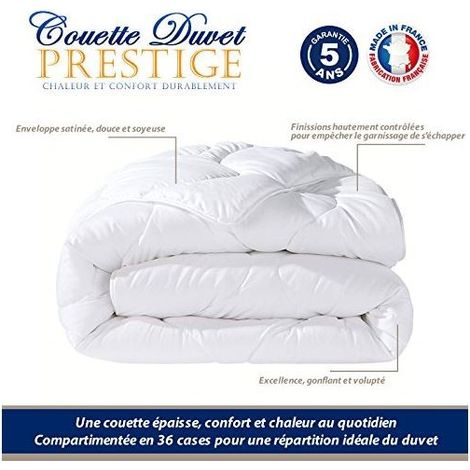 Couette duvet luxe 220x240 cm (1/5)