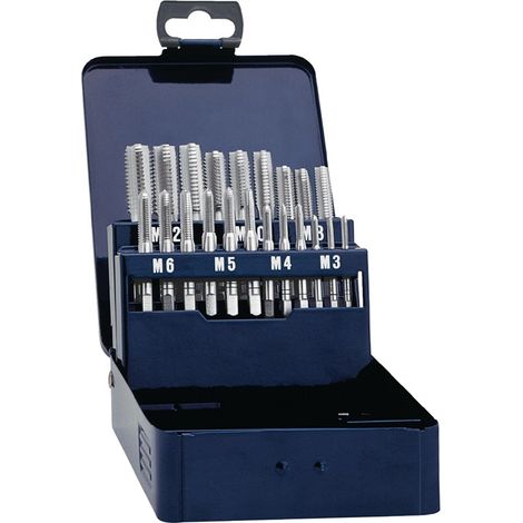 Handgewindebohrersatz DIN352 M3-M12 HSS 21tlg. (1/5)