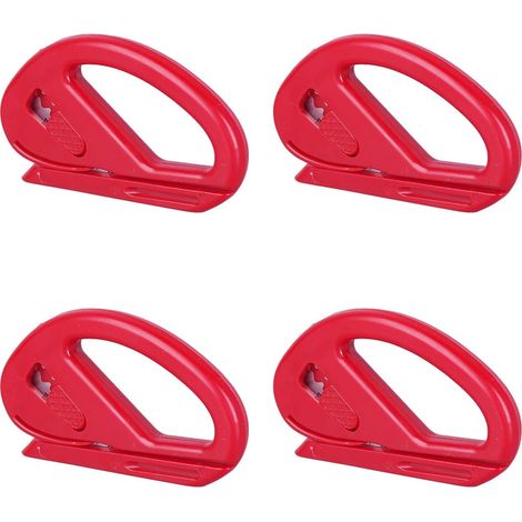 Kit de 4 pièces pour découpe de papier cadeau (inspiré de l'émission Shark Tank), outil de découpe de papier en rouleau pour films teintés, papier cadeau, films, sacs sous vide et découpe d'autocollan (1/5)