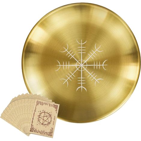 Bougeoir rond acier inoxydable 14 cm pour bougie pilier, yoga et décoration