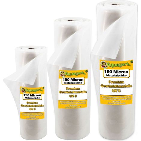 2 m film de jardin, film de serre, UV 5 film de couche froide, 4 m de large (1/5)