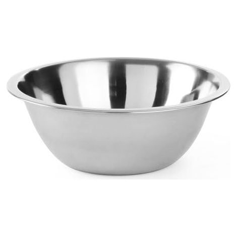 1 Bol mélangeurs, Inox, 2,3 L capacité, Ø240 mm, 88 mm hauteur, pour cuisine professionnelle