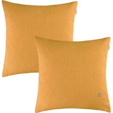 ESPRIT Zierkissenhülle FUN-2 - 2er Set 45x45 cm, Gelb