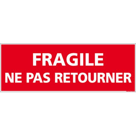 ADHESIF DE CONDITIONNEMENT FRAGILE (M0329).- Adhésif - 210 x 75 mm