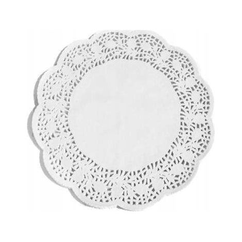 Tovaglioli decorativi (T) 16,5 cm bianchi 100 pezzi, 1 confezione