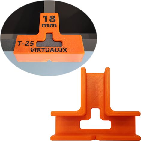 Abrazadera de carpintero T-25 para tablas de 18 mm (1/5)