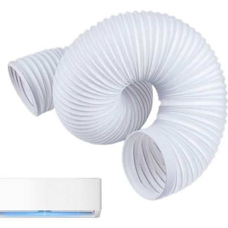 Rallonge tuyau climatisation portable 130mm – Conduit ventilation échappement télescopique – Tube PP résistant à la chaleur – Installation rapide – Enlenk (1/4)