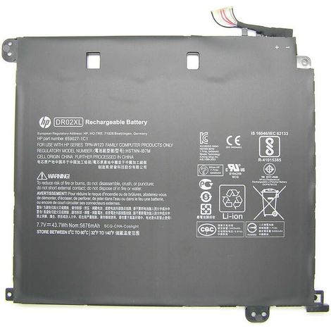 Batterie hp principale longue duree 325 ah 43 wh 2 cellules