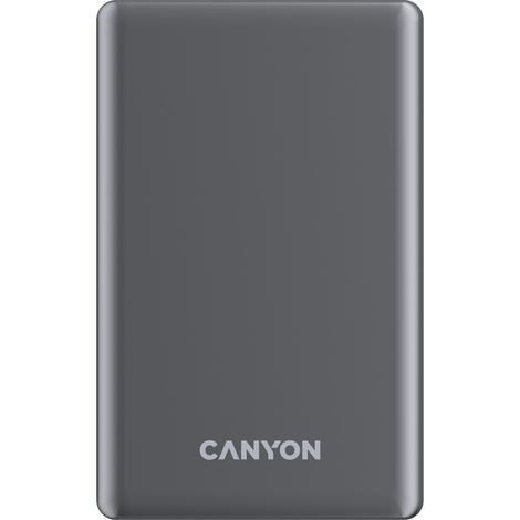 CANYON Powerbank OnPower 505 slim Magsafe 5000 mAh PD20W Graphit (1/5)