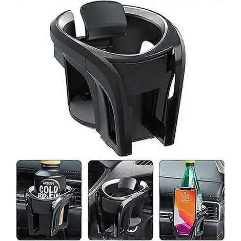 Porte-gobelet de voiture, porte-gobelet pour smartphone 2 en 1, porte-gobelet robuste et porte-bouteille (1/5)