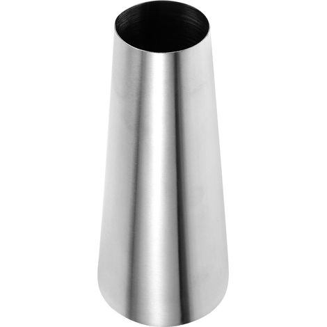 Vase en Acier Inoxydable Métal 1 Pièce, Jardinière de Bureau Minimaliste, Pot Décoratif pour Fleurs Sèches, pour Salon, Chambre et Bureau, Surface Lisse et Robuste (1/5)