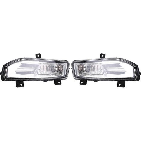 Lot de 2 phares antibrouillard pour phares halogènes, accessoires auto (1/5)