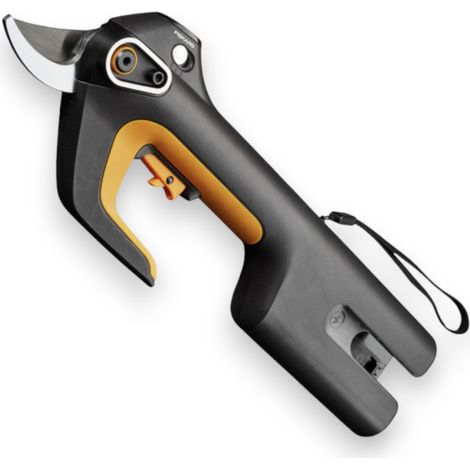 Forbici a batteria 12V con taglio rami Ø30 mm ed impugnatura morbida Fiskars Plus 1082298