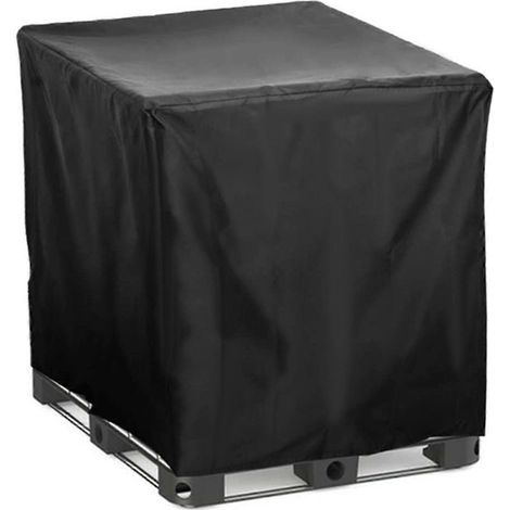 Housse de protection pour réservoir d'eau, conteneur IBC, format 120 x 80 x 116 cm, 800 L.