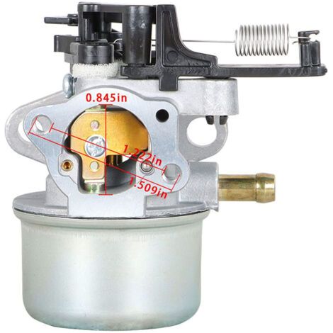 NALOOKAMIC 591137 590948 Carburateur pour Briggs & Stratton 111P02 114P02 11P902 121Q02 121Q07 121S02 121S07 121S75 124Q02 Nettoyeur haute pression 775EX TB360 Tondeuse à gazon (1/3)