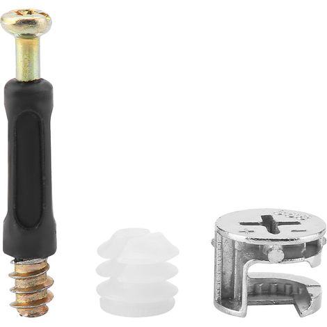 Connecteur de meuble robuste et épais, vis de verrouillage à came, goujon de fixation renforcé (1/5)