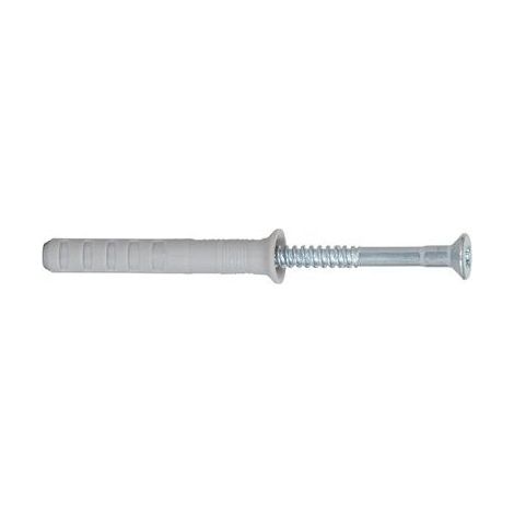Fischer 100x  tassello a  percussione N  8 x  120/80 S  con vite  a chiodo  - 48794