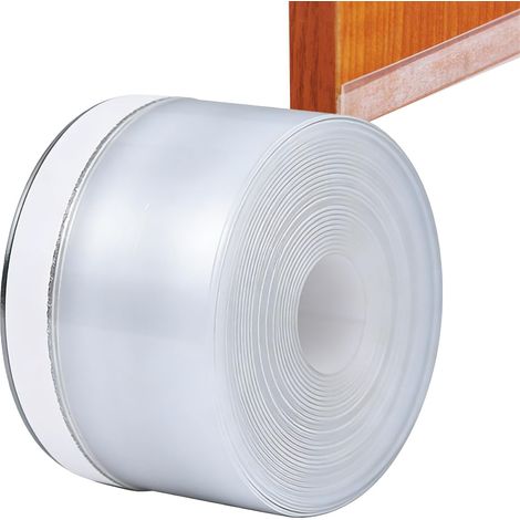 Joint d'étanchéité Porte Ruban Isolant En Silicone Robuste Et Résistant  Joint d'Étanchéité pour Cadre de Porte de Douche Pour Maison Dortoir Bureau Chambre À Coucher Salon (1/5)