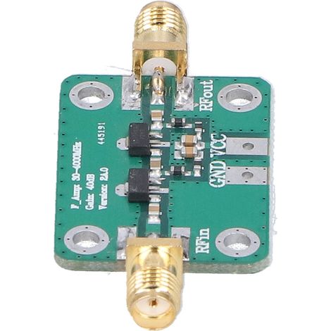 HF-Leistungsverstärkermodul, 40 dB Verstärkung, 30–4000 MHz, Leiterplatte, elektronische Bauteile (1/5)