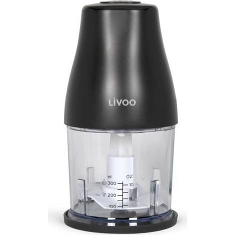 Picadora Livoo Chopper Negro 400 W Acero Inoxidable (1/4)