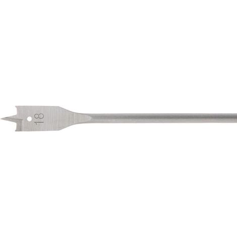 Mèche à bois plate Ø.18,0 x 400mm avec queue hex 1/4" HIKOKI 781740 (1/3)