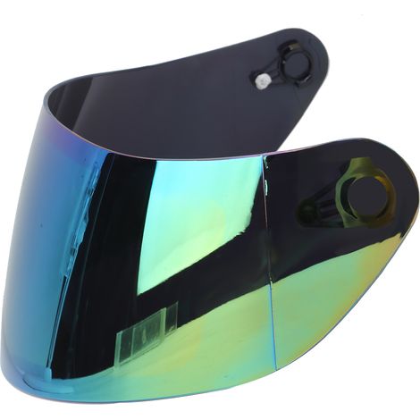 Visière de casque universelle, pare-brise anti-rayures avec film protecteur anti-buée, compatible avec K3SV et K5 (multicolore) (1/5)