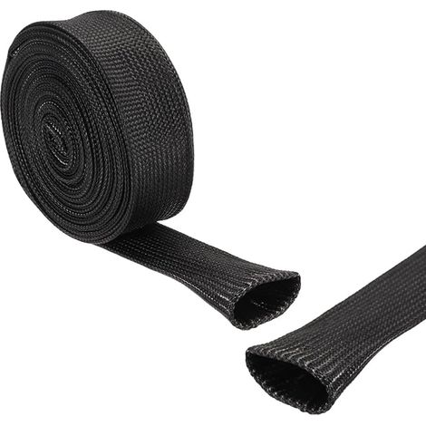 QUARKZMAN Gaine Cable Electrique 4mm ID 3 Mètre Noir (1/5)