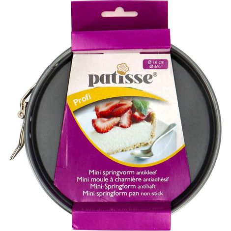 Stampo a cerniera Patisse 16 cm antracite (1/2)