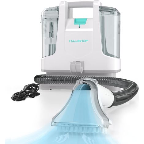 HAUSHOF StainZapper - Lavatappeti Portatile, Lava Divano ad Acqua, Lava Tappezzeria 400W, Ideale per Pulisci Scale, divano, Sedili Auto, Moquette e Tappeti, lava divani e aspira acqua (1/5)