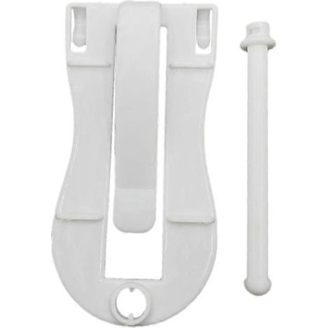 Porte-nourriture pour oiseaux, clip à fruits pour perroquets, outil d'alimentation en os de seiche en plastique (lot de 2) (1/4)
