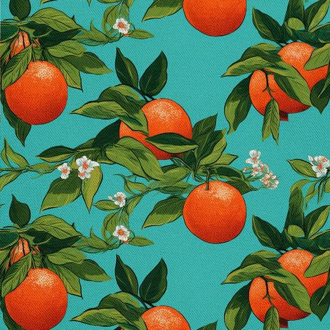 Tela decorativa para exteriores Oxford - Motivo frutal  DX6659 (1/5)