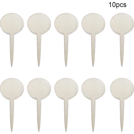 10 étiquettes en bambou pour plantes de jardin, étiquettes de tri et de classification, étiquettes pour plantes à fleurs pour enfants
