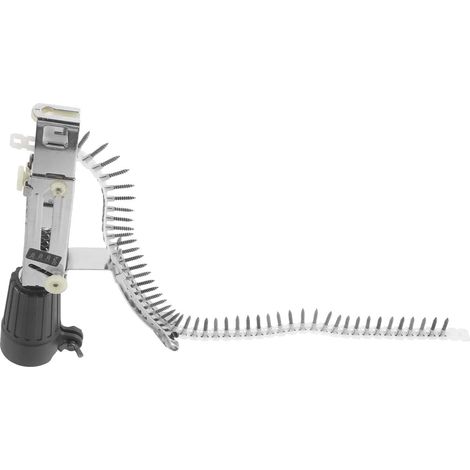 Adaptateur Automatique pour Clous en Chaîne Machine à Vis Réglable en Acier Inoxydable, Outil Électrique Léger pour Installation de Plafond et Cloison en Bois (1/5)