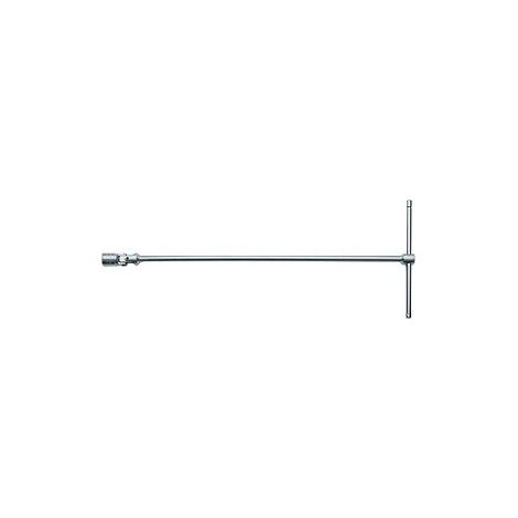 CHIAVE A T SNODATE A SNODO CARDANICO CON BOCCA ESAGONALE ESAGONO USAG 276 CE PROF - 17 (1/2)