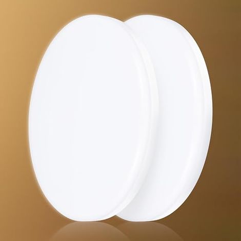 LED Bathroom Ceiling Light 17W 2335lm 3000K Warm White Ø22cm (1/5)