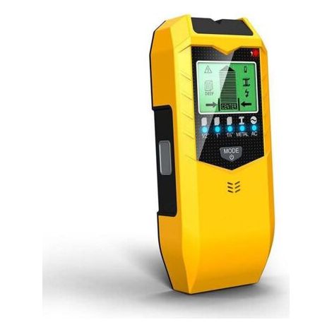 BARKBUSTERS  Détecteur de fils 5 en 1 - Scanner mural avec écran LCD et alarme sonore - Localise lignes électriques, tuyaux métalliques (Piles non incluses) (1/5)