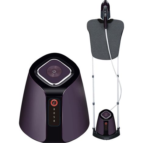 Herzberg HG-8058: Vaporizador de ropa avanzado con estación de planchado