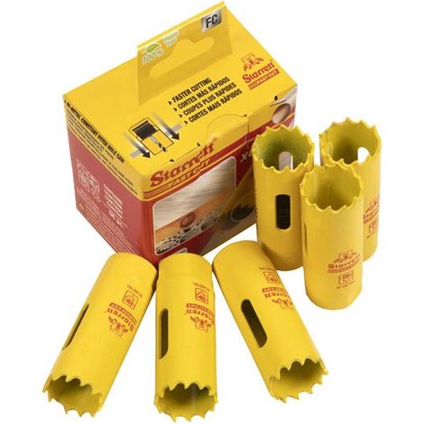 Starrett FCH2532 Fast Cut Bi-Metal Holesaw 20mm Bulk Pack of 6 STRFCH25326 (1/4)