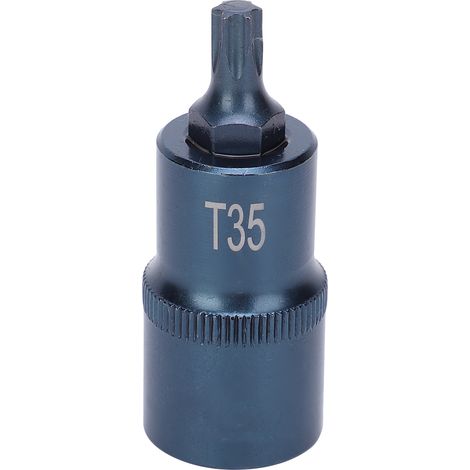 Douille de cléEmbout de Clé à Douille Torx S2 pour Maintenance Automobile T35 22x55mm (1/5)