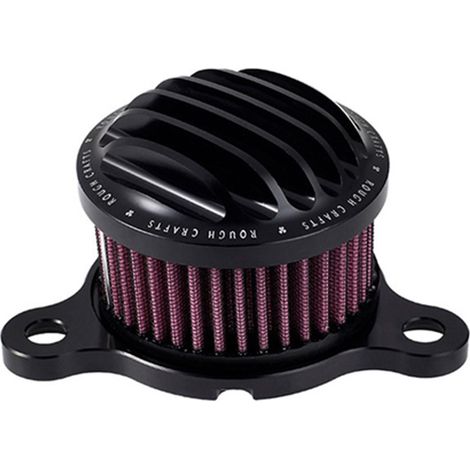 Filtre à Air,System Kit Purificateur d'air Apport Filtre pour Harley Sportster XL883 XL1200 2004-2014-Noir