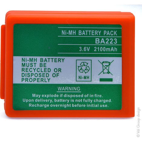 NX - Batterie télécommande de grue HBC 3.6V 2200mAh - FUB6BA223000BA223030BA2