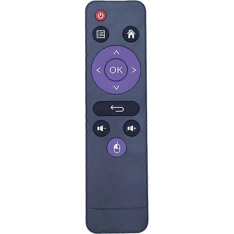 Télécommande infrarouge portable pour décodeur TV H96 Max RK3318 et accessoires pour téléviseurs intelligents (1/5)