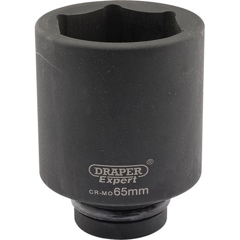 Draper 65mm Hi-Torq® Metric Deep Impact Socket with 1-Inch Square Drive (Model 05158) (1/5)