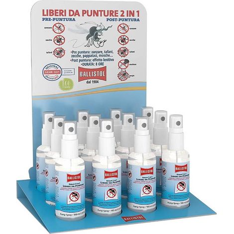 ESPOSITORE 'LIBERI DA PUNTURE' pz.12