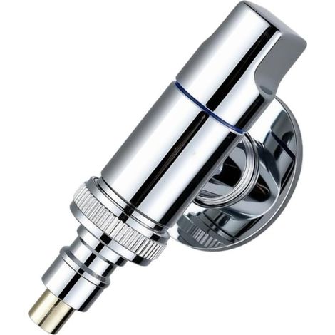 Robinet lave-linge, cuivre, anti-fuite, pour machine à laver (1/5)
