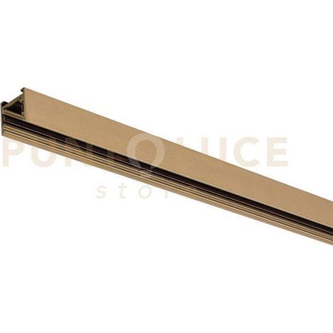 GBIN40 SISTEMA BIANRIO MODULARE 48V SEZIONABILE DA SUPERFICIE 150CM ORO OPACO